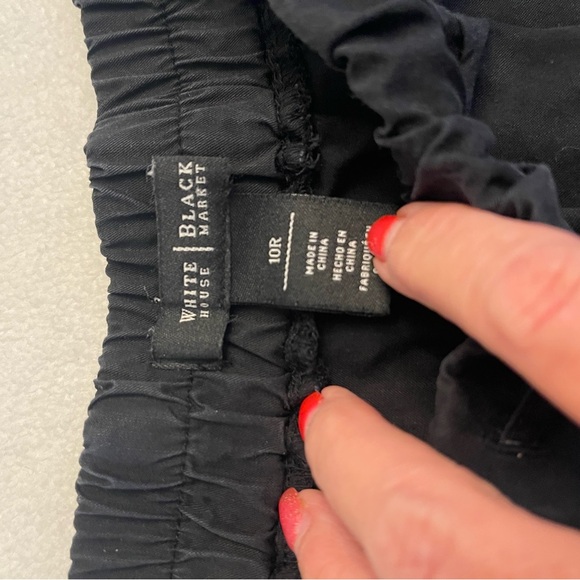 White House Black Market joggers with zipper accent at ankle - Picture 5 of 7